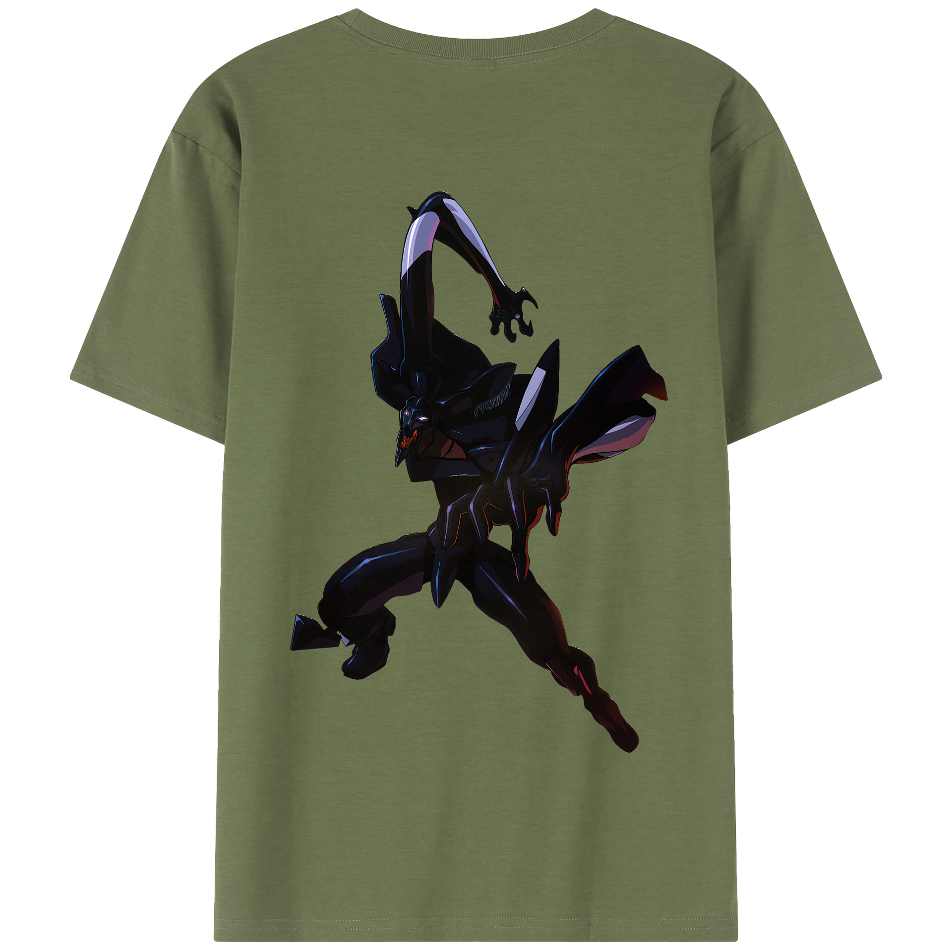 （画像用） EVA 新世紀エヴァンゲリオン 綿100％半袖Tシャツ（背面プリント）